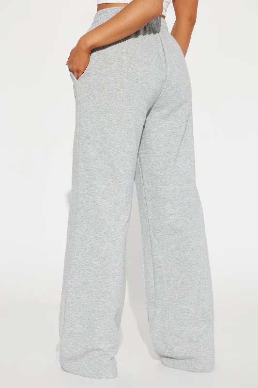 Between The Lines Lounge Pant - Grey