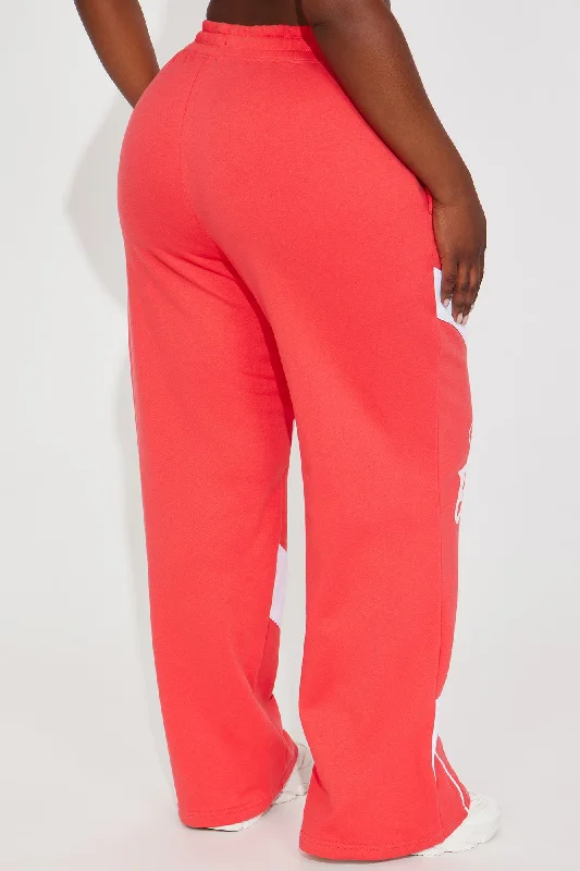 Bora Bora Sports Club Sweatpants - Red