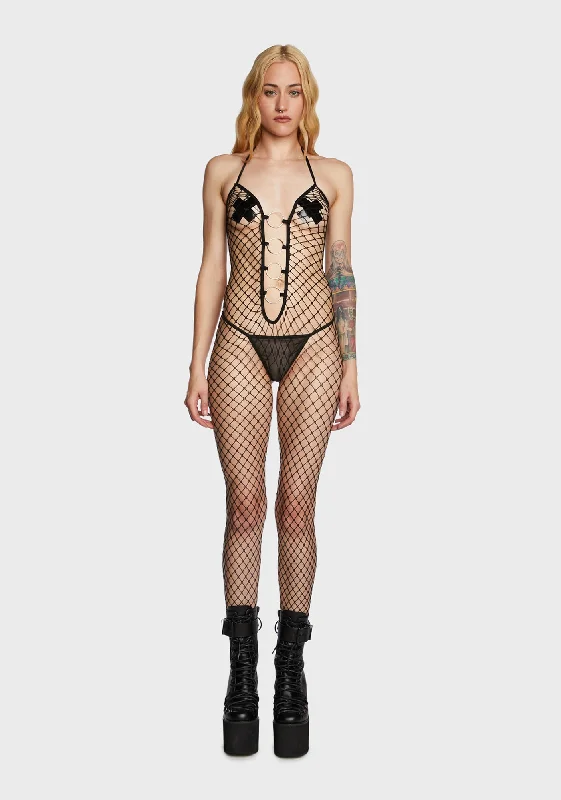 Causing Havoc Fishnet Bodystocking