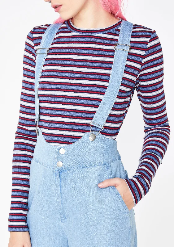 Denim Dungarees