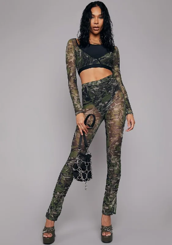 I'm A Catch Mesh Pants Set