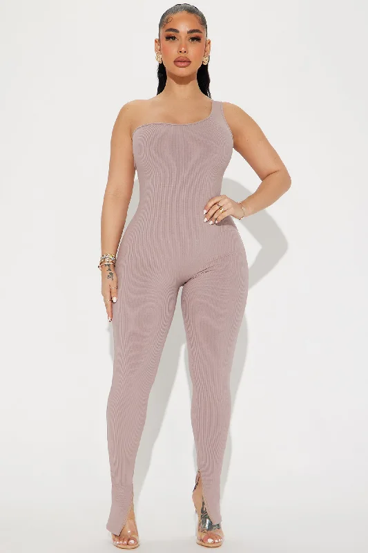 Jeni Snatched Jumpsuit - Sand