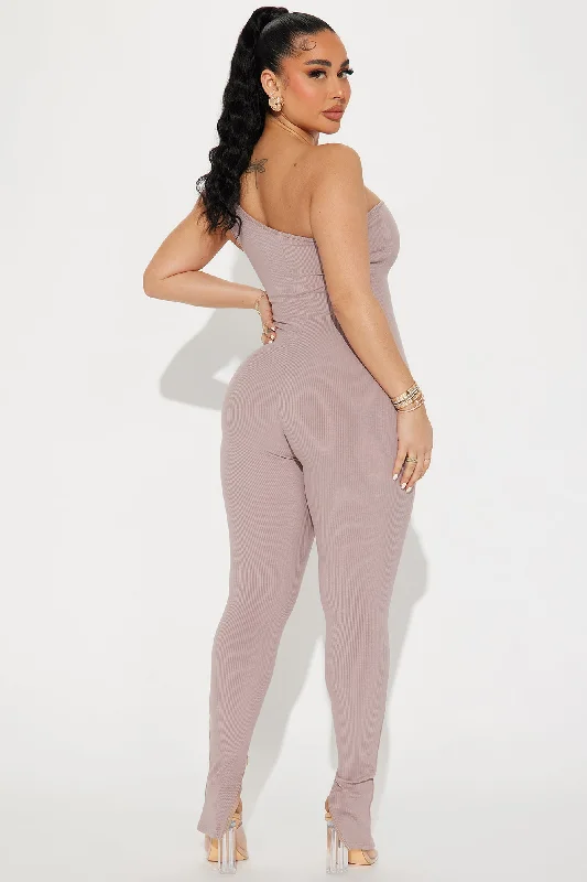 Jeni Snatched Jumpsuit - Sand