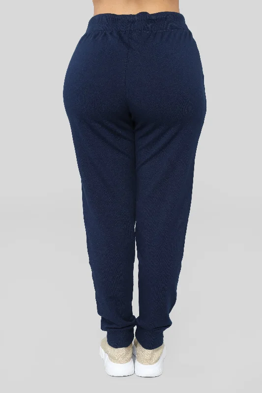 Latest And Greatest French Terry Jogger - Navy