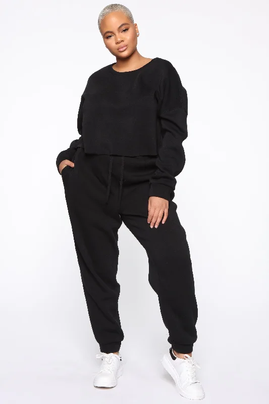 Like A Champ Jogger - Black