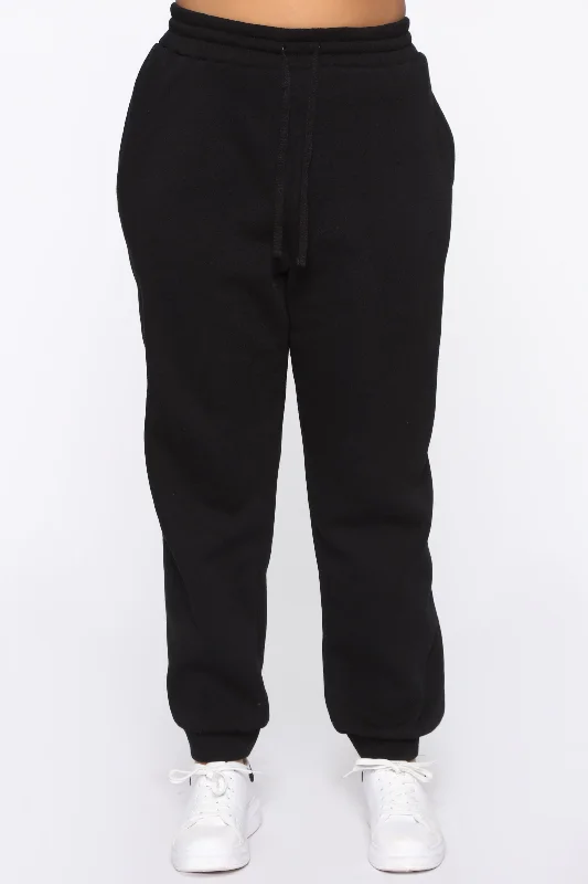 Like A Champ Jogger - Black