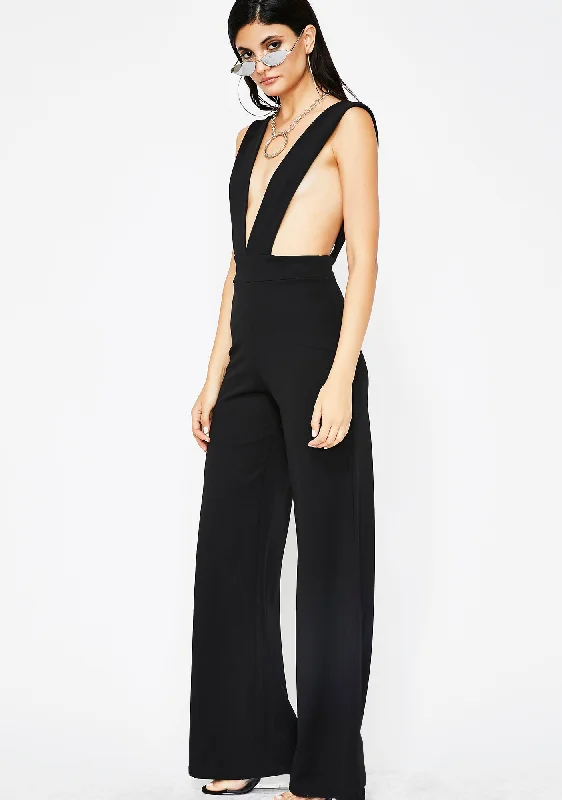 Main Event Cut Out Jumpsuit