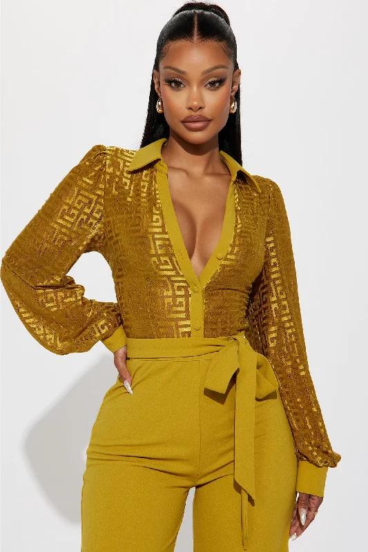 Making Money Moves Jumpsuit - Chartreuse