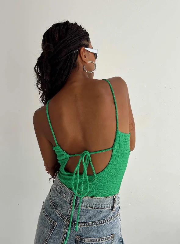 Niles Bodysuit Green