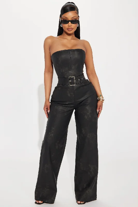 One Time Offer Jumpsuit - Black