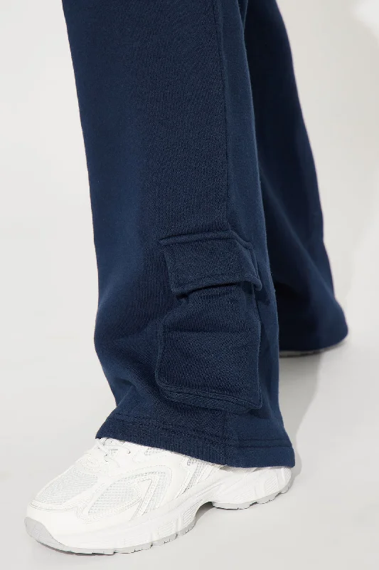 Pace Yourself Fleece Sweatpant - Navy