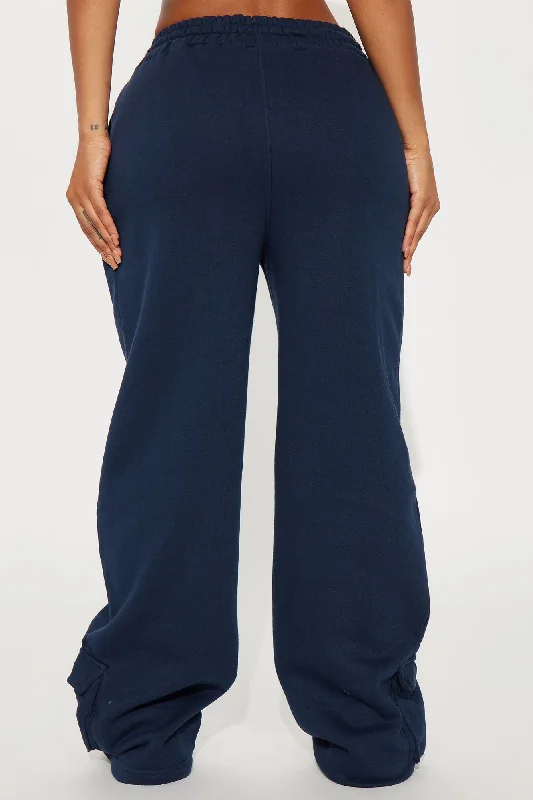 Pace Yourself Fleece Sweatpant - Navy