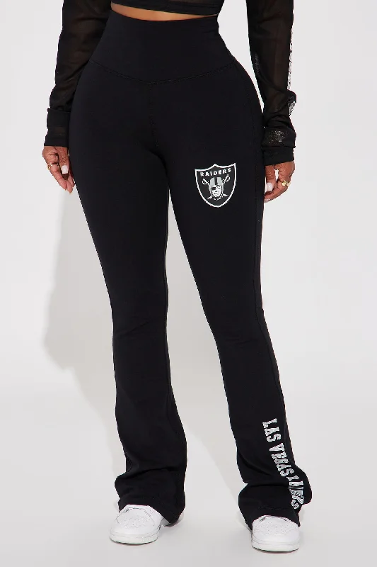 Raiders Half Time Show Flare Pant - Black