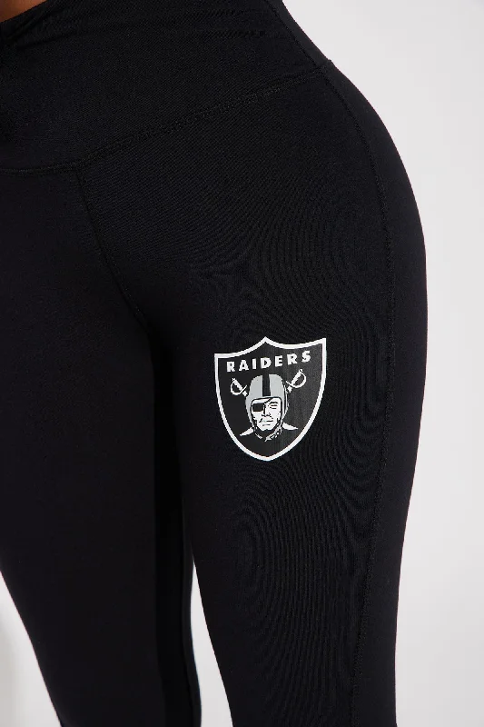 Raiders Half Time Show Flare Pant - Black