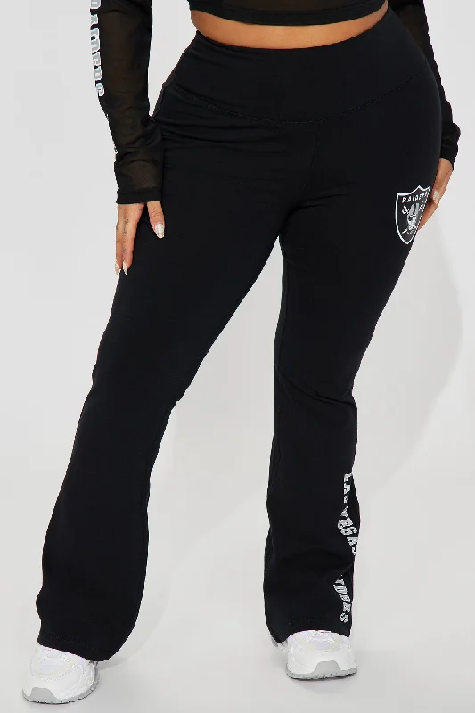 Raiders Half Time Show Flare Pant - Black