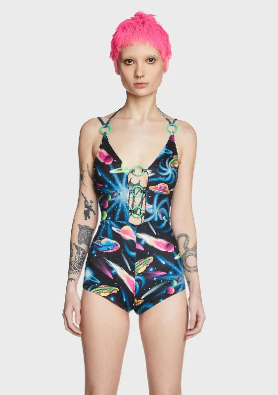 Space Odyssey O-Ring Romper