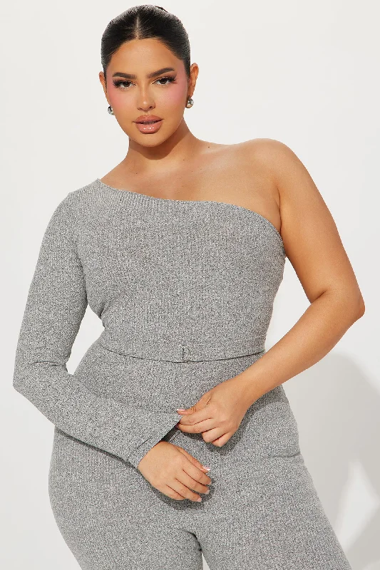 Staci Jumpsuit - Heather Grey