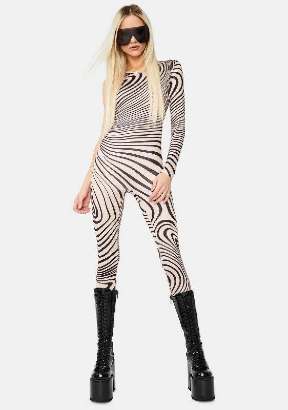 Viral Vertigo Printed Jumpsuit