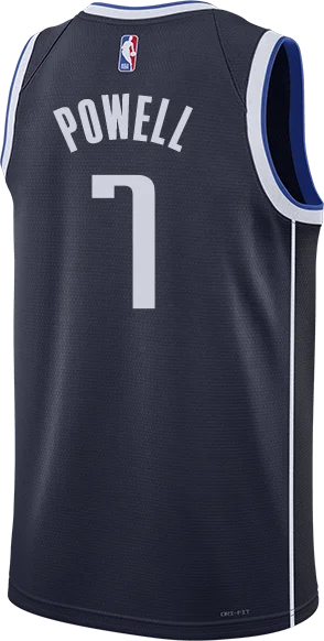 DALLAS MAVERICKS DWIGHT POWELL 2022-23 JORDAN STATEMENT SWINGMAN JERSEY