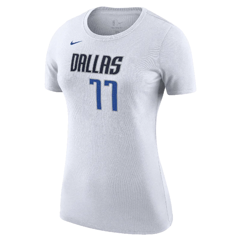 DALLAS MAVERICKS LUKA DONČIĆ NIKE ASSOCIATION WOMEN'S NAME & NUMBER TEE