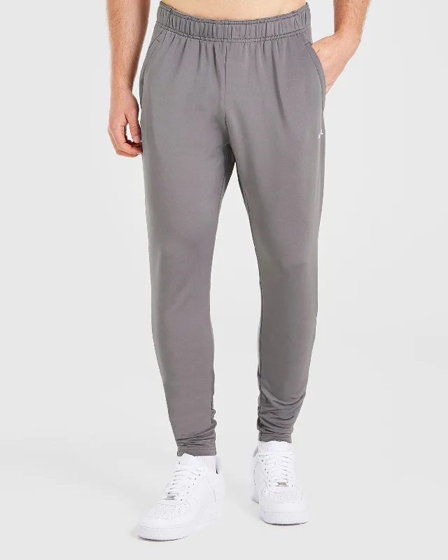 Fraction Joggers - Light Grey