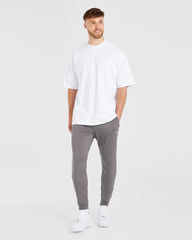 Fraction Joggers - Light Grey