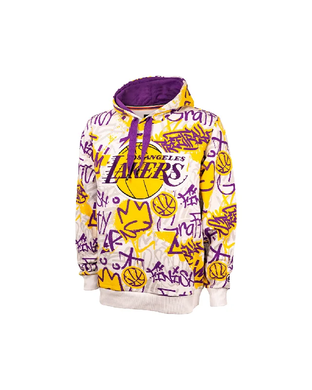 Lakers Graffiti Print Set