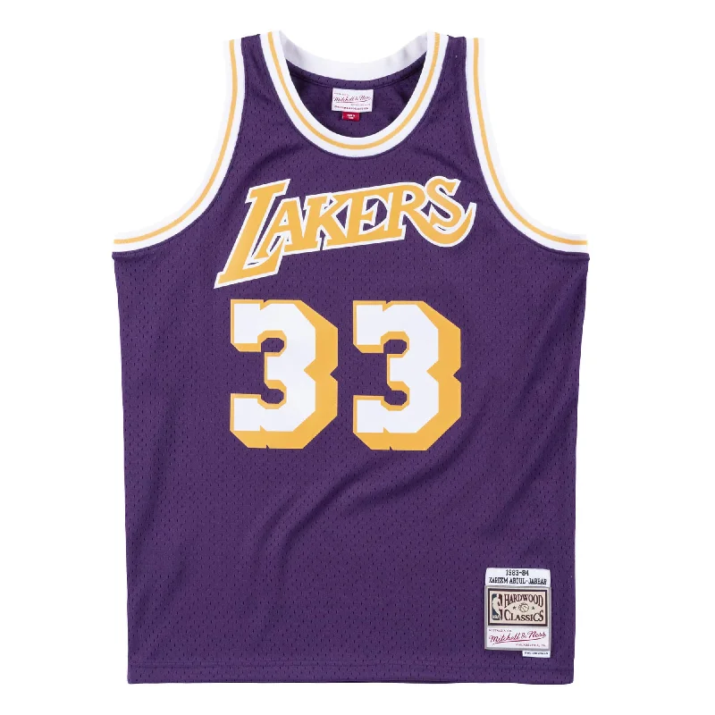 Lakers 1983 Kareem Road Jersey