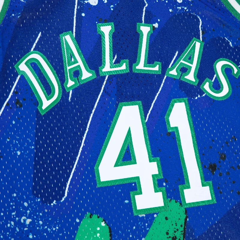 DALLAS MAVERICKS DIRK NOWITZKI HYPER HOOPS HWC SWINGMAN JERSEY