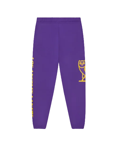 OVO NBA LA Lakers Sweatpant Purple