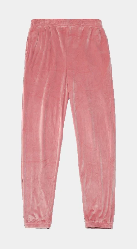 Solei Velour Pants Womens Pants (Wisteria Pink)