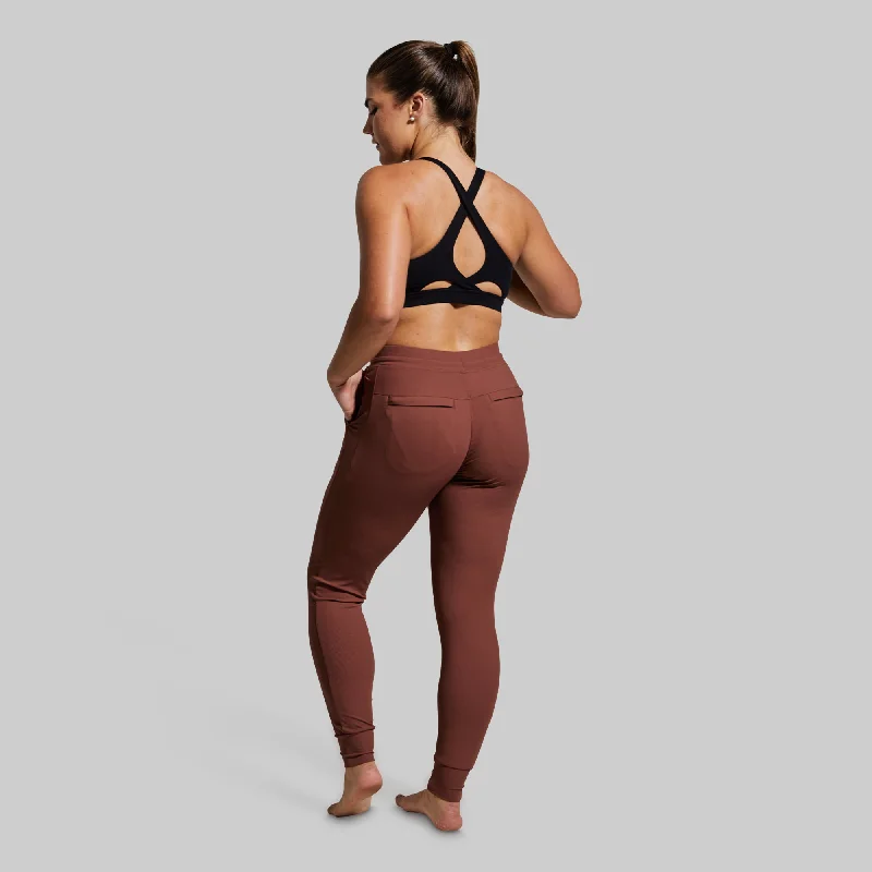 Women's Recovery Jogger (Rust)