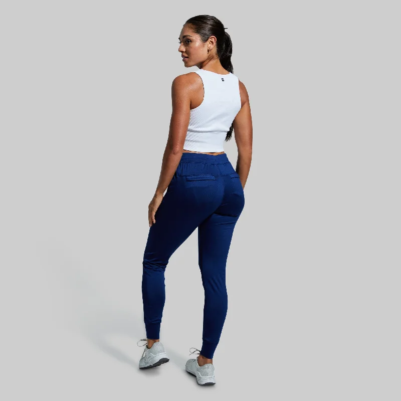 Women's Rest Day Athleisure Jogger (Blue Depths)